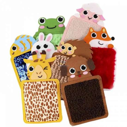 Детские тактильные фигурки Животные для сенсорной комнаты