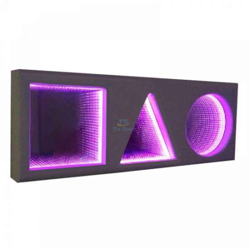 Панель бесконечности Три Фигуры в сенсорную комнату