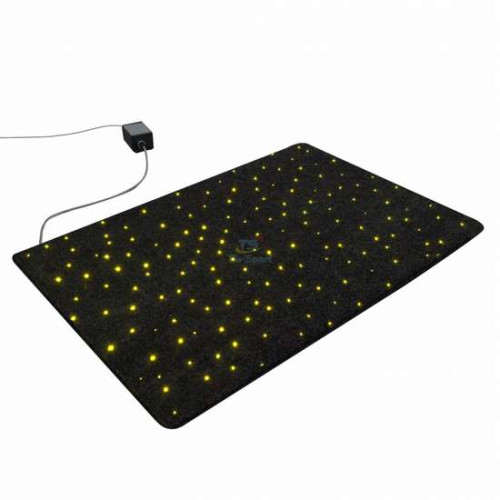 Оптоволоконный ковер Звездное небо для детской сенсорной комнаты