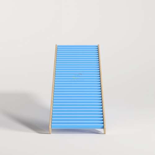 Горка с массажным эффектом Крепыш (с роликами)