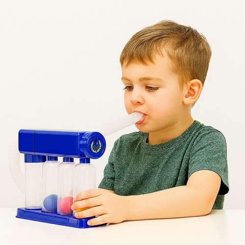 Тренажер дыхания Легочная Сила 3+ с шариками