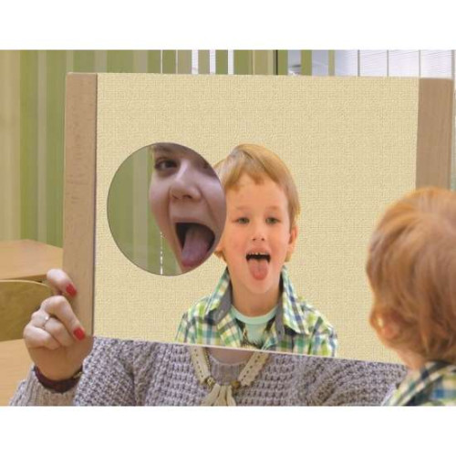 Логопедическое зеркало с отверстием