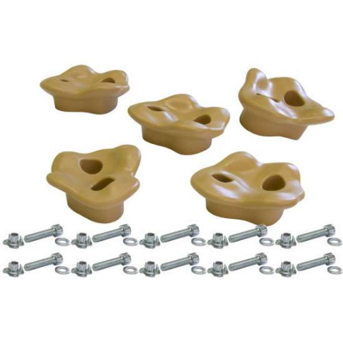 Зацепы БЕЖЕВЫЕ для детского скалодрома