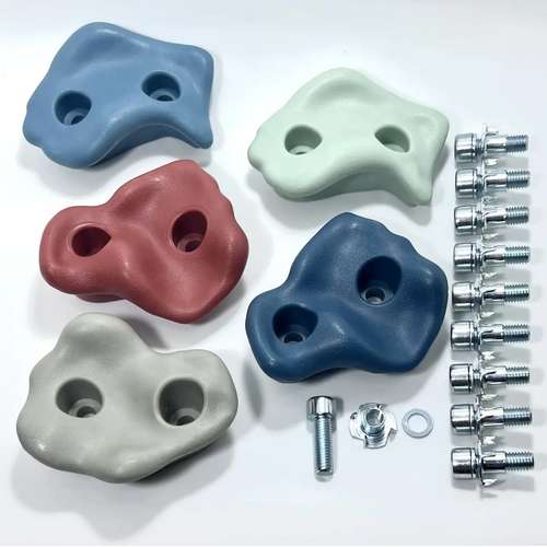 Зацепы для детского скалодрома 5 шт. пластиковые L-размер пастельный ✅ хорошие характеристики Зацепы для детского скалодрома 5 шт. пластиковые L-размер пастельный ✅ хорошие характеристики