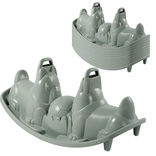 Качеля качалка двойная Собачки, 115x50x51 см Smoby Life