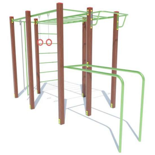 Детский Гимнастический комплекс "Робин" лайт спортивный уличный Детский Гимнастический комплекс "Робин" лайт спортивный уличный