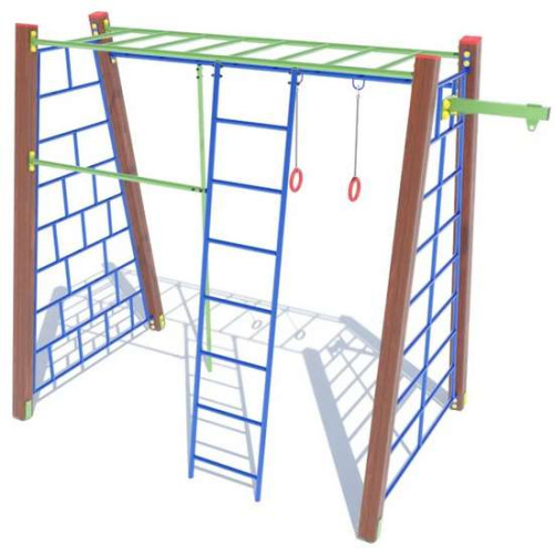Гимнастический комплекс «Рейнджер» DIO677 с лестницей