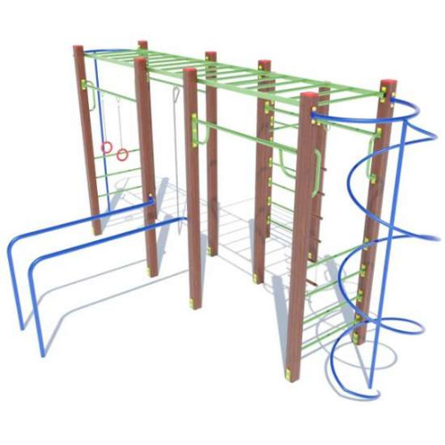 Гимнастический комплекс "Друзья" уличный