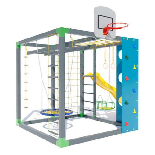 Деревянный комплекс Куб-2 DIO671.1 Деревянный комплекс Куб-2 DIO671.1