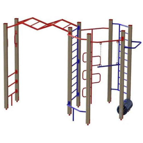 Спортивно-гимнастический комплекс для улицы