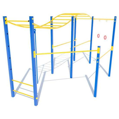 Гимнастический комплекс «Волна» без баскетбольного кольца