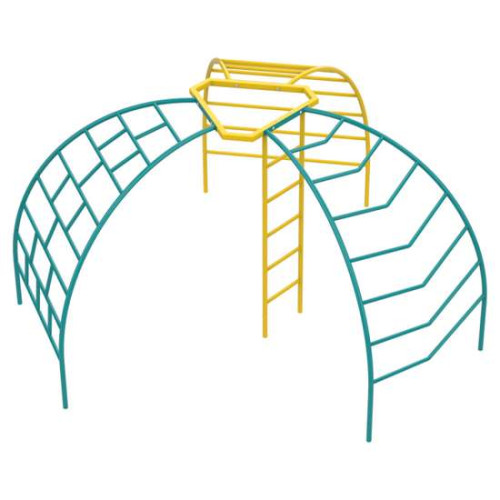 Металевий рукохід Сфера Чотири елемента на майданчик
