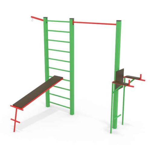 Спортивний комплекс вуличний Силач з брусами