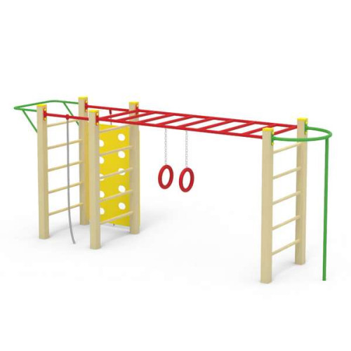 Спортивный комплекс с рукоходом Спорт-16 на площадку