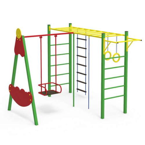 Спортивный комплекс с рукоходом и качелью Спорт-7