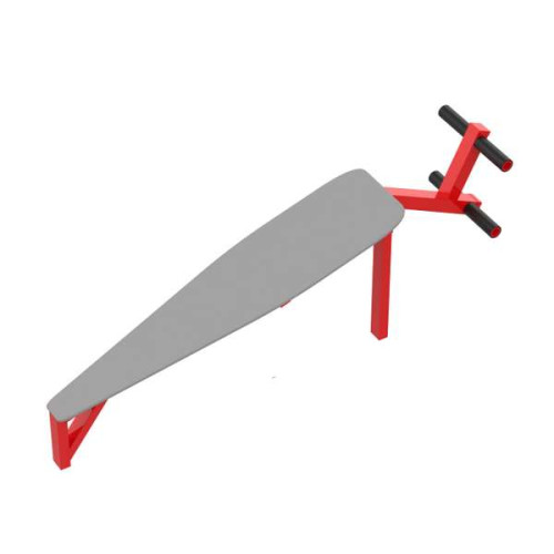 Уличный спортивный тренажер для пресса Уличный спортивный тренажер для пресса