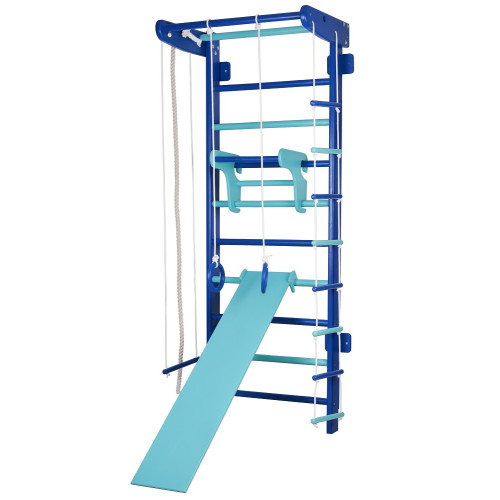 Детский спортивный уголок Василек с навесным турником и доской (полный) Детский спортивный уголок Василек с навесным турником и доской (полный)