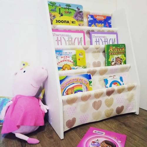 Монтесорі меблі Полиця для книг, монтесорі полиця стелаж