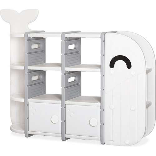 Дитячий стелаж Bubbles у формі рибки з поличками