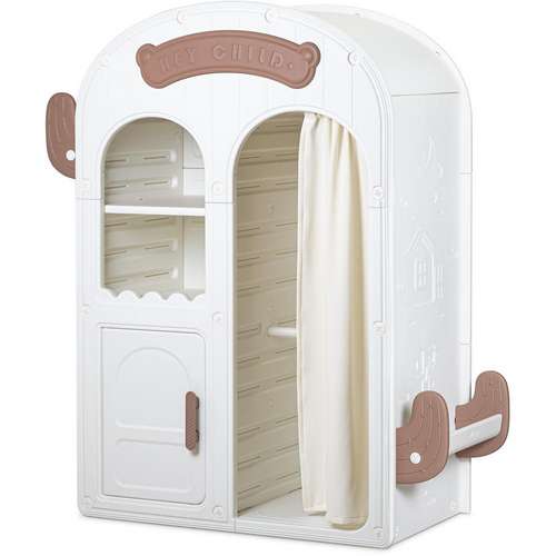 Дитяча шафа Narnia біло-кофейного кольору