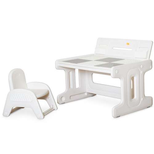 Дитячий ігровий комплект стіл і стілець Kris пластиковий