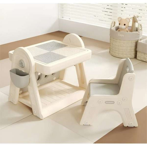 Дитячий стіл-трансформер 6в1 Snowy зі стільчиком