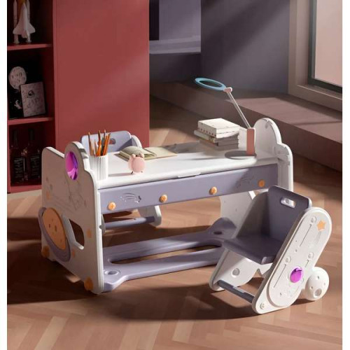 Детский стол-трансформер 6в1 Cosmo Maxi с двумя креслами