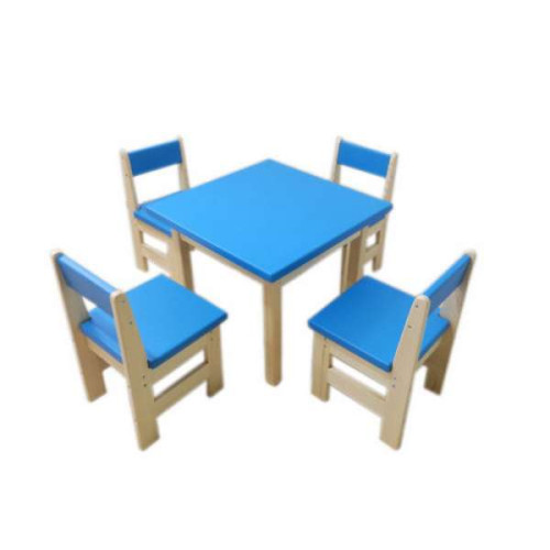 Деревянный комплект столик и стульчики Облачко крепкие