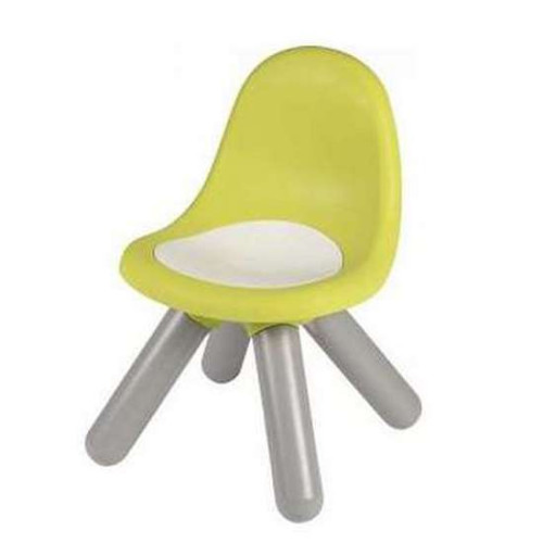 Стул со спинкой детский салатово-серый 33х33х50 см