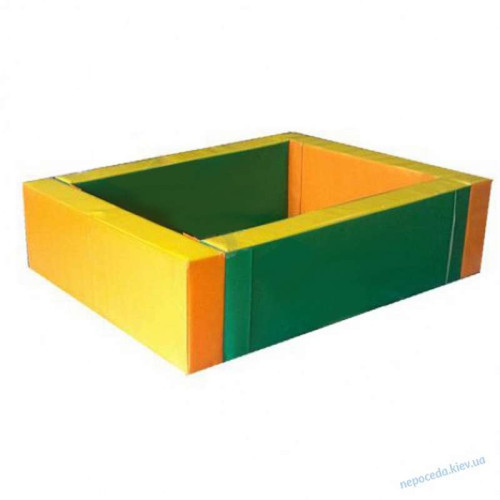 Детский сухой бассейн "Прямоугольник" 150*120 малый