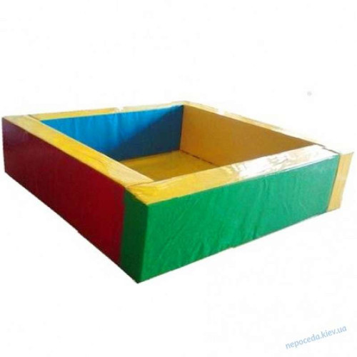 Детский сухой бассейн Квадрат 2м, высота 40см