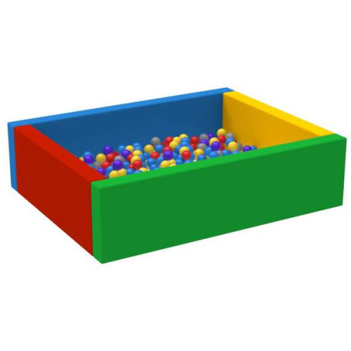 Детский сухой бассейн Прямоугольник 1,5 ПВХ из вторичного поролона ✅ хорошие характеристики Детский сухой бассейн Прямоугольник 1,5 ПВХ из вторичного поролона ✅ хорошие характеристики