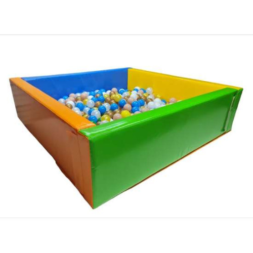 Сухой бассейн "Квадратный" 200см (ВП) плотный улучшенный детский игровой без шаров