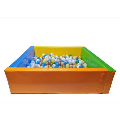 Сухой бассейн "Квадратный" 150см детский игровой без шаров Сухой бассейн "Квадратный" 150см детский игровой без шаров