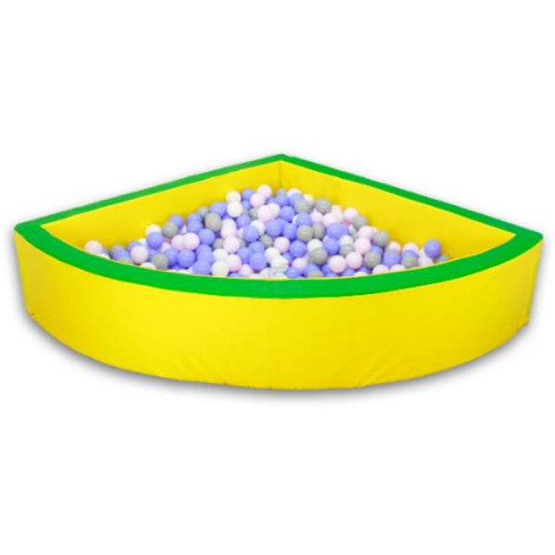 Сухой детский бассейн Угловой 150х150см для шариков
