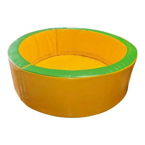 Детский сухой игровой бассейн манеж Круг 250х250х40 см разноцветный
