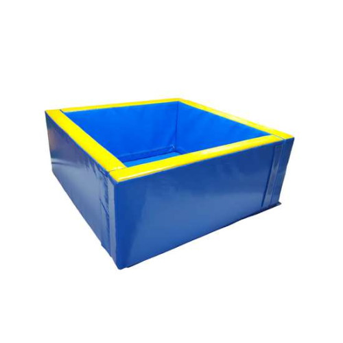 Детский сухой игровой бассейн Квадрат 100х100х40 см разноцветный Детский сухой игровой бассейн Квадрат 100х100х40 см разноцветный