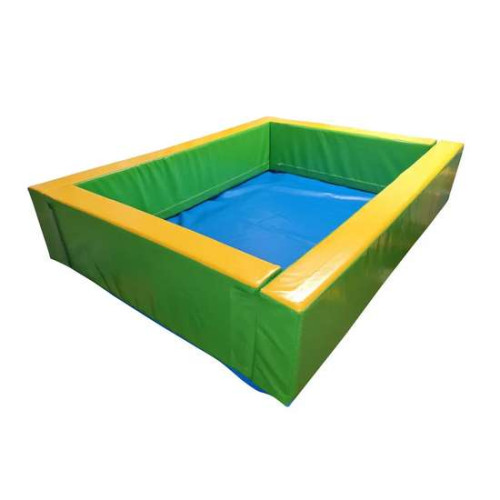 Бассейн сухой из вторичного поролона Прямоугольник 150х120х40 см детский разноцветный Бассейн сухой из вторичного поролона Прямоугольник 150х120х40 см детский разноцветный