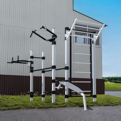 Спортивный комплекс для улицы металлический Спортивный комплекс для улицы металлический