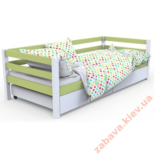 Одноярусная кровать "Валенсия" из натуральной древесины