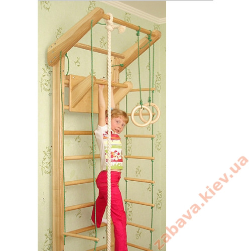 Спортивный уголок Сосна с турничком (высота 230см)