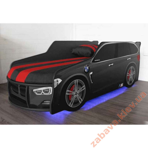 Кровать машина чёрная bmw мебель для мальчика ✅ хорошие характеристики Кровать машина чёрная bmw мебель для мальчика ✅ хорошие характеристики фото5