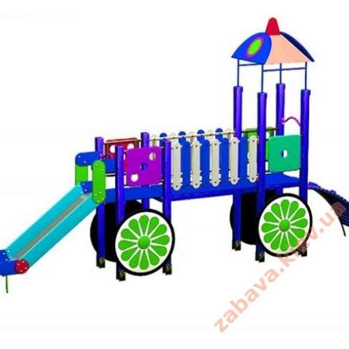 Дитячий майданчик "Орфей" у вигляді паровозику