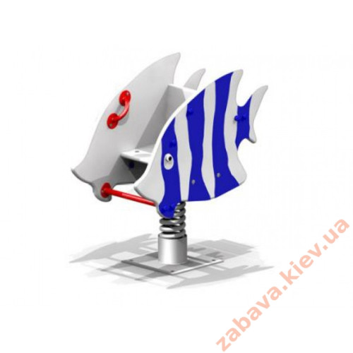 Детская качеля-пружинка "Полосатик" Детская качеля-пружинка "Полосатик"