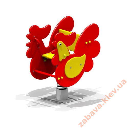 Детская качеля-пружинка "Петушок" Детская качеля-пружинка "Петушок"