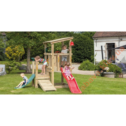 Дитячий майданчик - ігровий комплекс із 2 гірками blue rabbit cascade купити за ціною 41 900 грн. Дитячий майданчик - ігровий комплекс із 2 гірками blue rabbit cascade купити за ціною 41 900 грн.