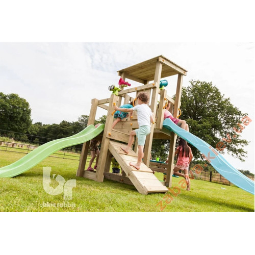 Дитячий майданчик - ігровий комплекс із 2 гірками blue rabbit cascade купити за ціною 41 900 грн. Дитячий майданчик - ігровий комплекс із 2 гірками blue rabbit cascade купити за ціною 41 900 грн.