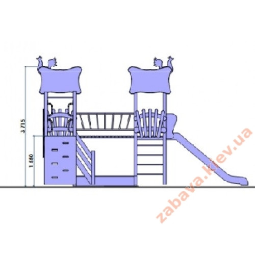 Дитячий комплекс "Школа" 150 купити за ціною 154 450 грн. Дитячий комплекс "Школа" 150 купити за ціною 154 450 грн.