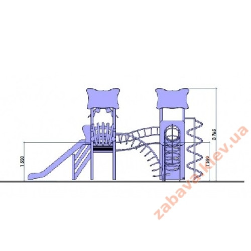 Дитячий комплекс "Три мушкетери" 150 купити за ціною 169 370 грн. Дитячий комплекс "Три мушкетери" 150 купити за ціною 169 370 грн.
