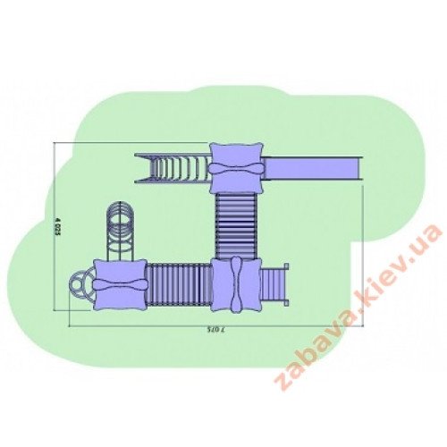 Дитячий комплекс "Три мушкетери" 150 купити за ціною 169 370 грн. Дитячий комплекс "Три мушкетери" 150 купити за ціною 169 370 грн.